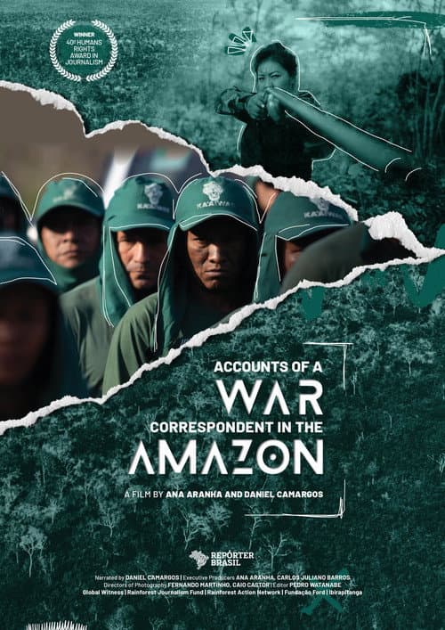 Poster for Accounts of a War Correspondent in the Amazon