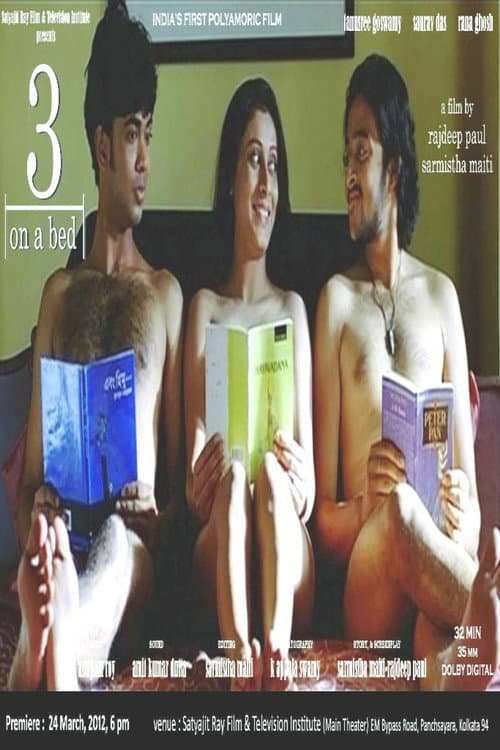 Poster for 3 On a Bed