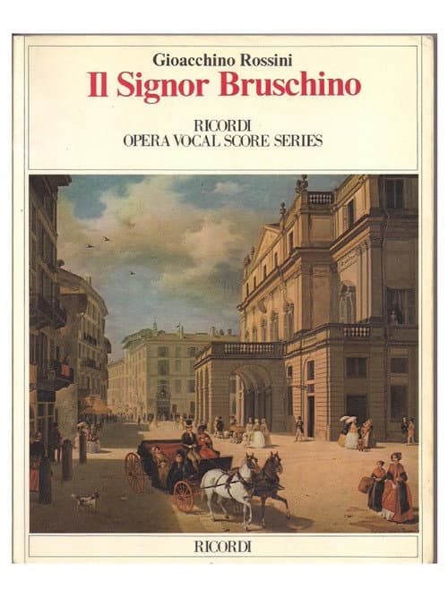 Poster for Il signor Bruschino