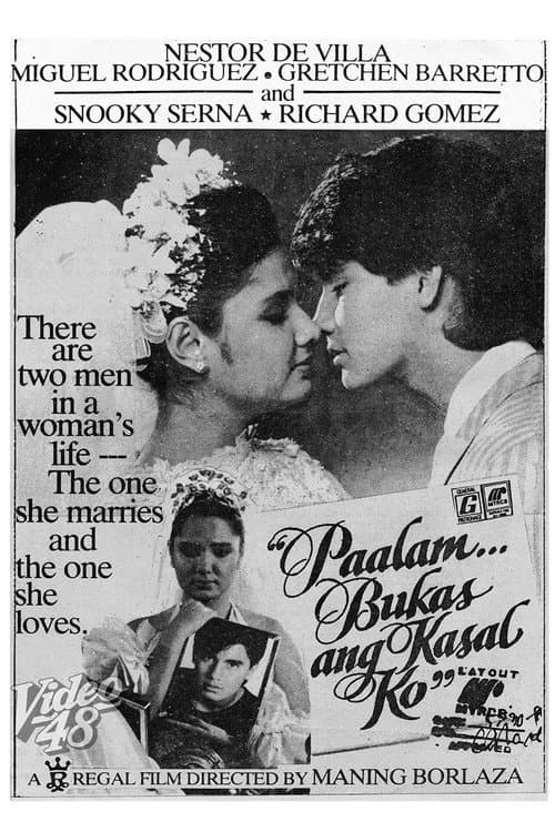 Poster for Paalam... Bukas Ang Kasal Ko