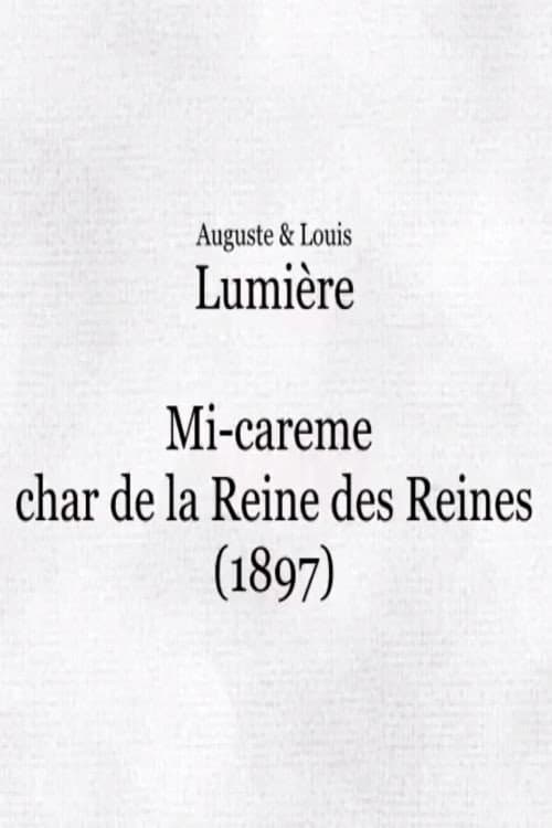 Poster for Paris, mi-carême : char de la reine des reines