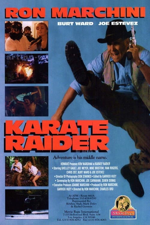 Poster for Karate Raider