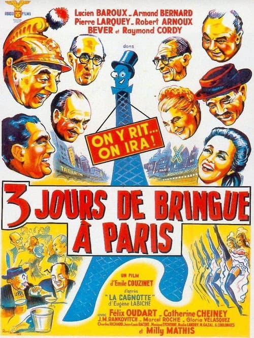 Poster for Trois Jours de bringue à Paris