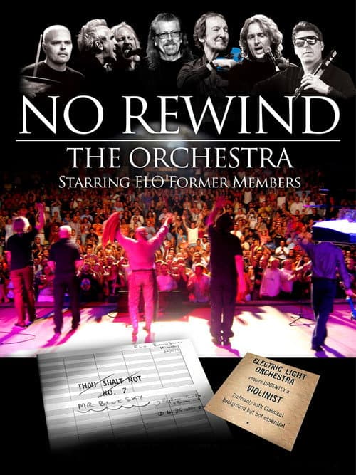 Poster for No Rewind: The Orchestra Starring ELO Former Members