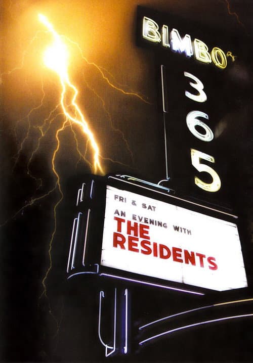 Poster for The Residents - Talking Light: Bimbo's