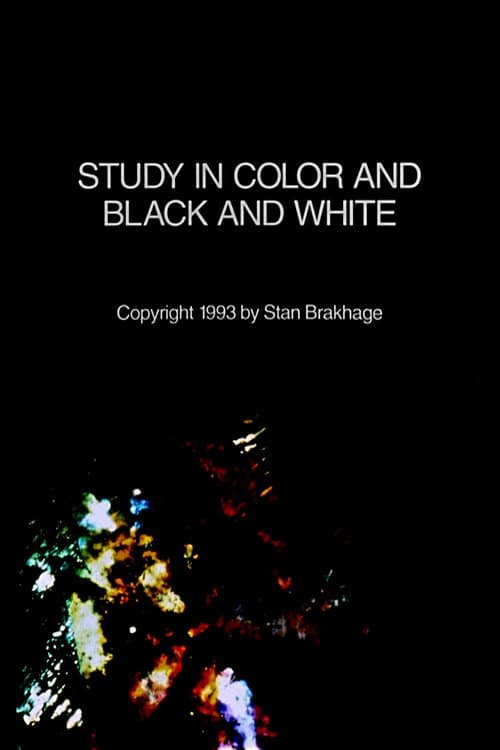 Poster for Study in Color and Black and White