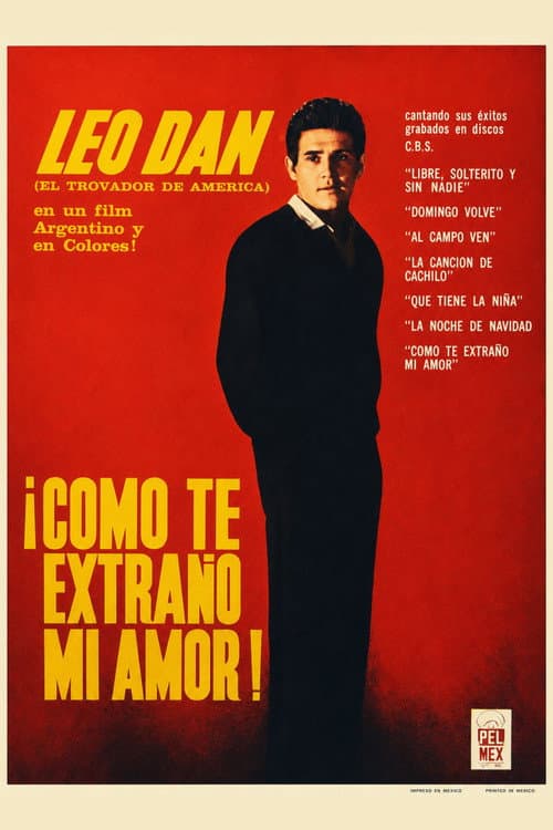 Poster for ¡Cómo te extraño...!