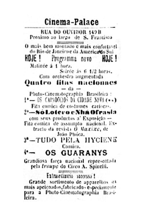 Poster for Os Guaranis