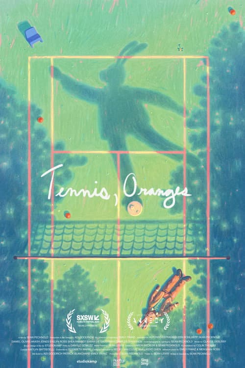 Poster for Tennis, Oranges