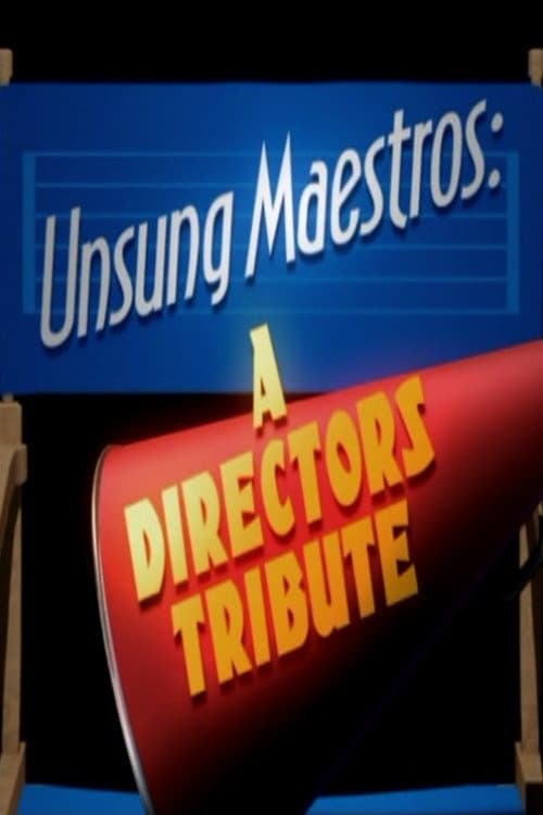 Poster for Unsung Maestros: A Directors Tribute