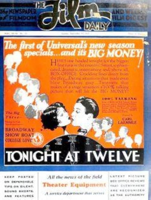 Постер до фільму «Tonight at Twelve»