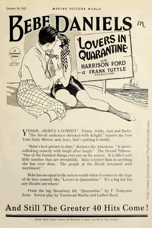 Poster for Lovers in Quarantine