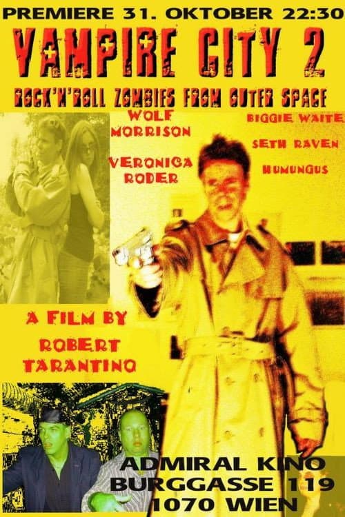 Poster for Vampire City 2: Rock 'N Roll Zombies from Outer Space