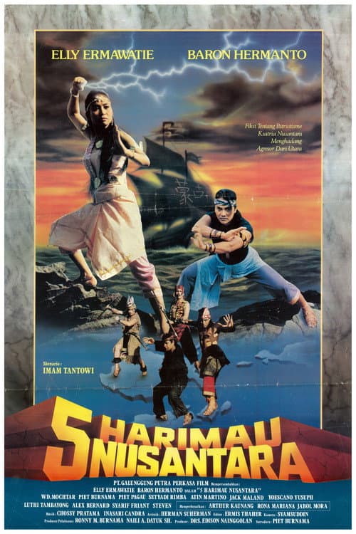 Poster for Lima Harimau Nusantara
