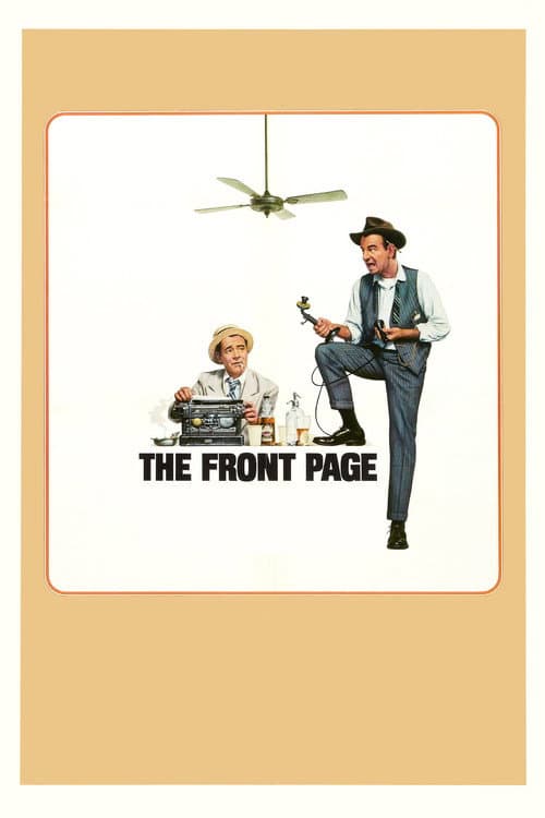 Постер до фільму «The Front Page»