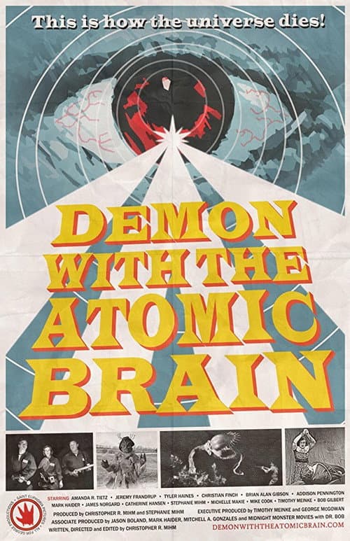 Poster for Demon with the Atomic Brain