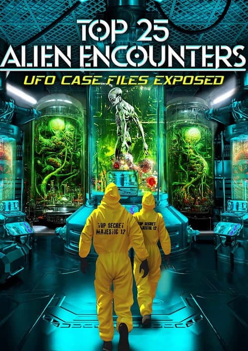 Poster for Top 25 Alien Encounters: UFO Case Files Exposed
