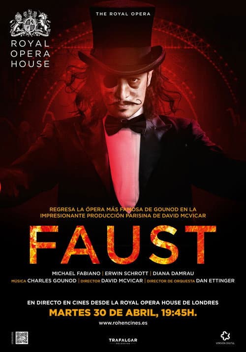 Poster for Royal Opera House: Faust