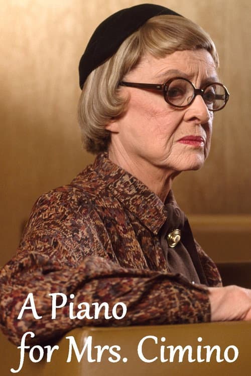 Poster for A Piano for Mrs. Cimino