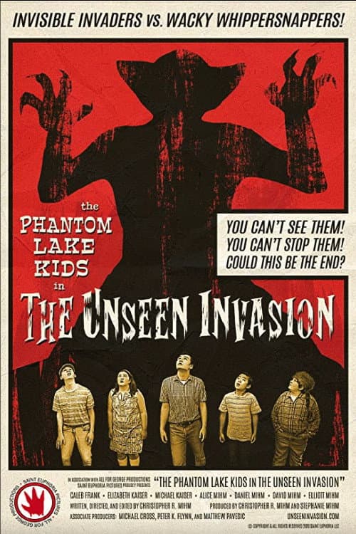 Poster for The Phantom Lake Kids in the Unseen Invasion