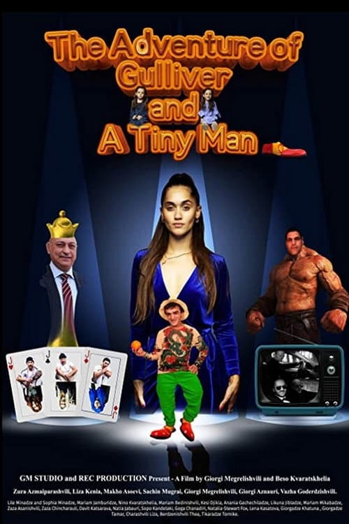 Poster for An Adventure of a Tiny Man and Gulliver