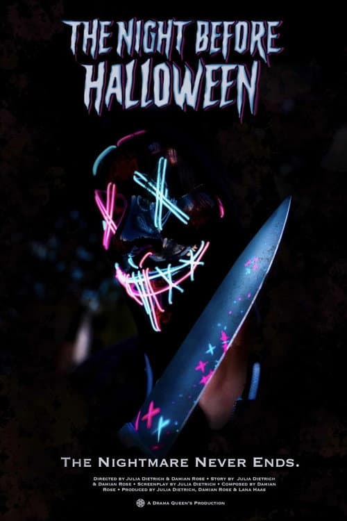 Poster for The Night Before Halloween