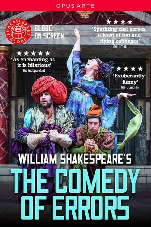 Poster for The Comedy of Errors - Live at Shakespeare's Globe