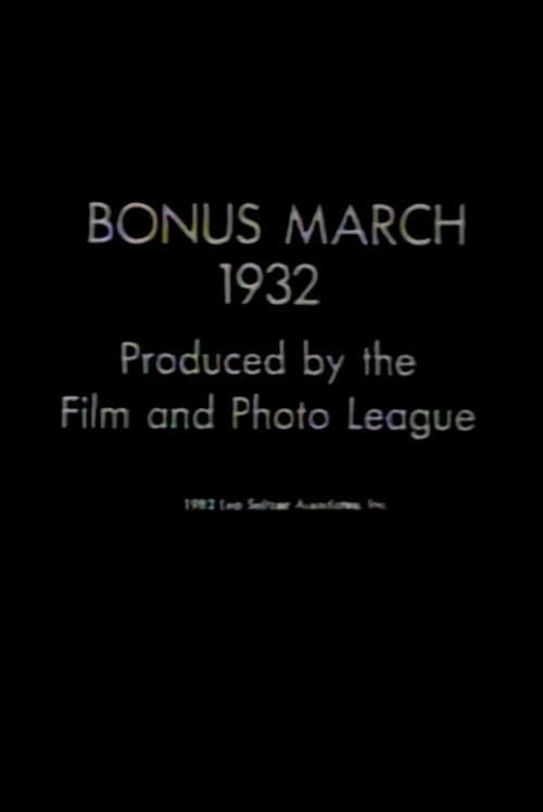 Poster for Bonus March 1932