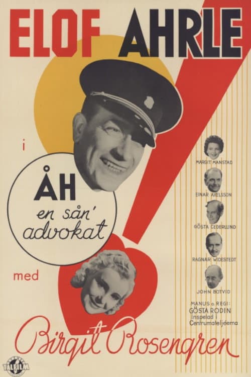 Poster for Åh, en sån' advokat