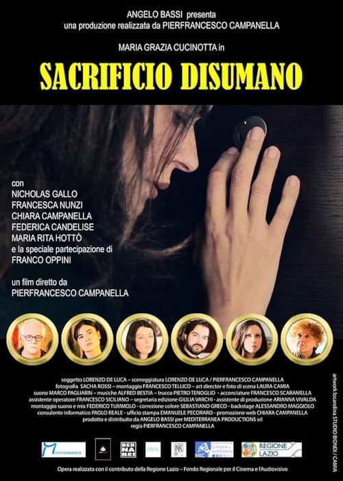 Poster for Sacrificio disumano