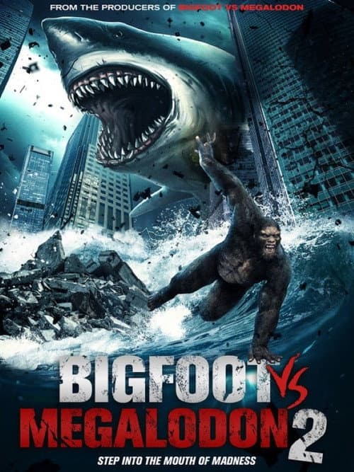 Poster for Bigfoot vs Megalodon 2