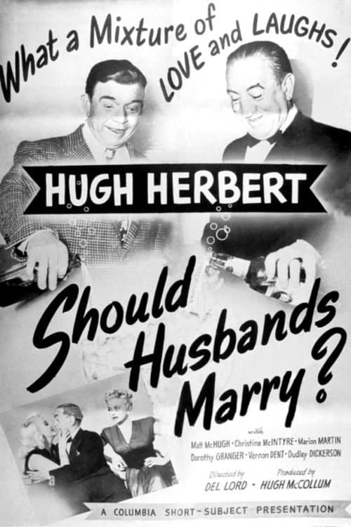 Poster for Should Husbands Marry?