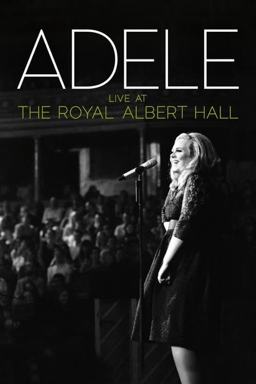 Poster for Adele: Live at the Royal Albert Hall