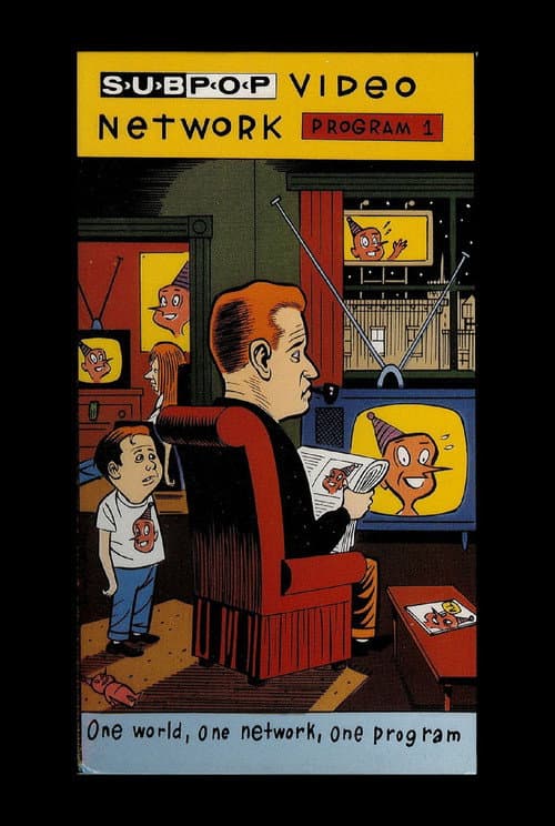 Poster for Sub Pop Video Network Program 1