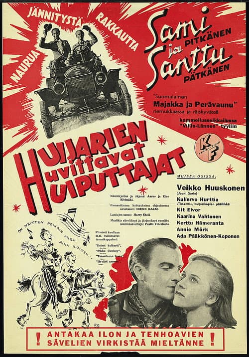 Постер до фільму «Huijarien huvittavat huiputtajat»