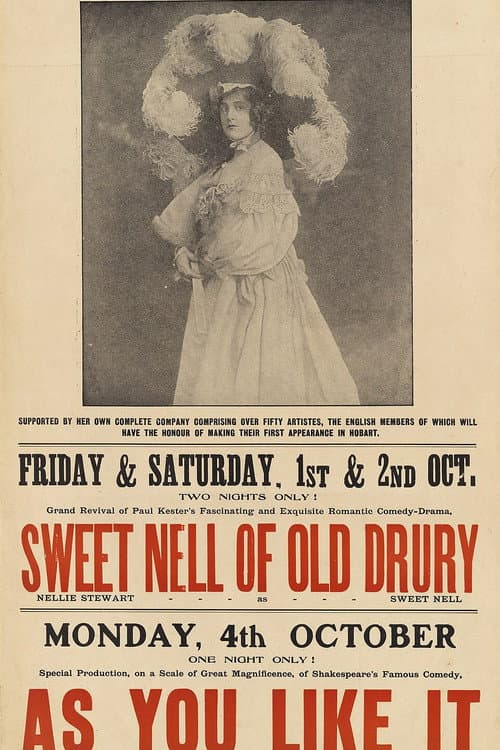 Poster for Sweet Nell of Old Drury