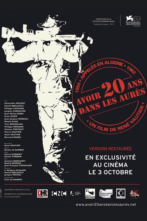 Poster for To Be Twenty in the Aures