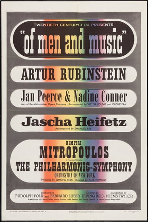 Poster for Of Men and Music