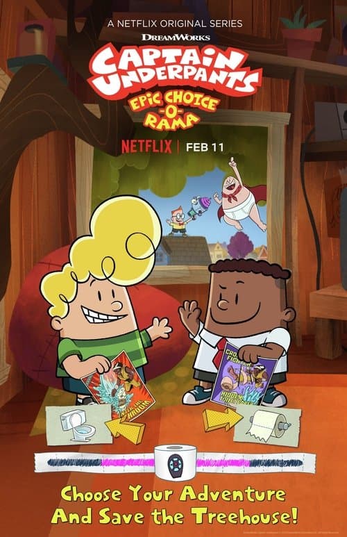 Poster for Captain Underpants Epic Choice-o-Rama