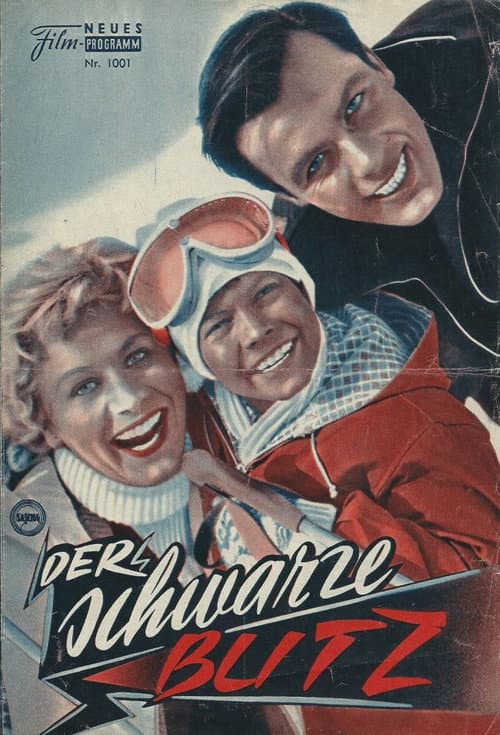 Poster for Der schwarze Blitz