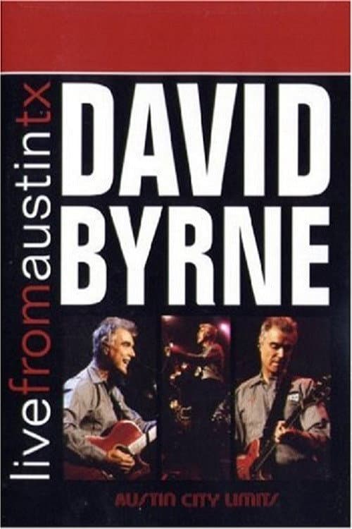 Poster for David Byrne - Live from Austin Texas
