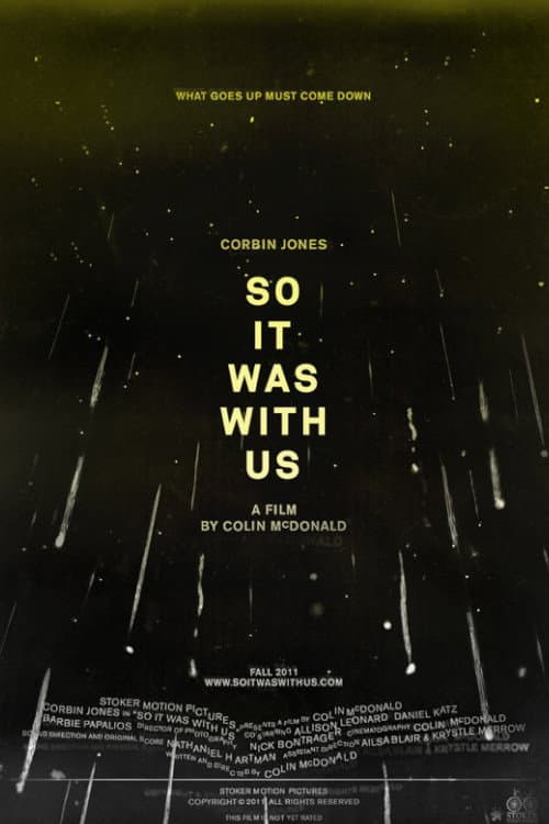 Poster for So It Was With Us