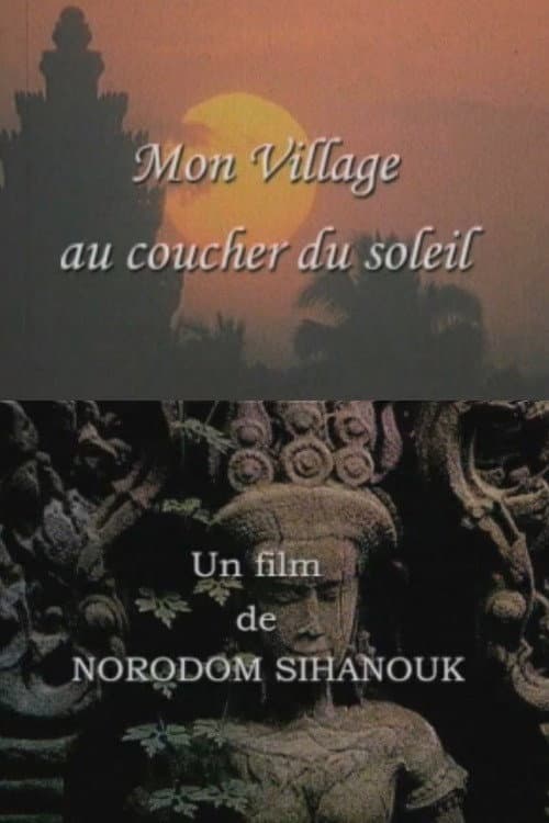 Poster for My Village at Sunset