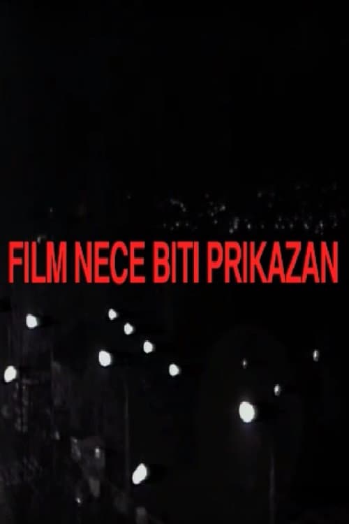 Poster for The Film Will Not Be Screened