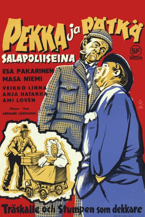 Poster for Pekka ja Pätkä salapoliiseina