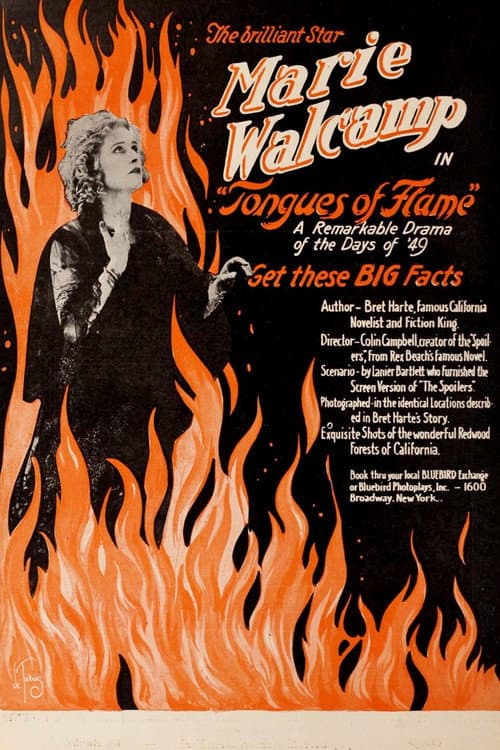 Poster for Tongues of Flame