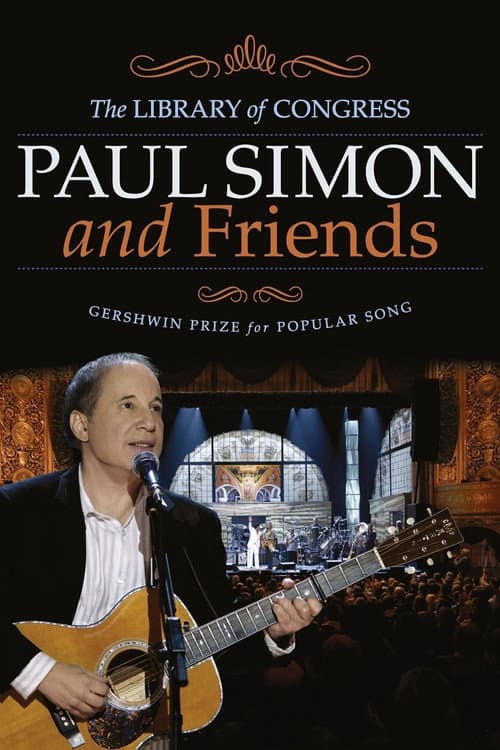 Poster for Paul Simon and Friends | The Library of Congress Gershwin Prize for Popular Song