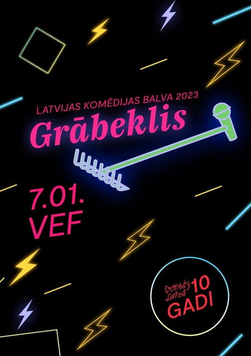 Poster for Grābeklis 2023
