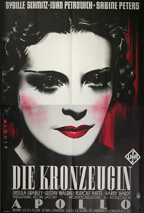 Постер до фільму «Die Kronzeugin»