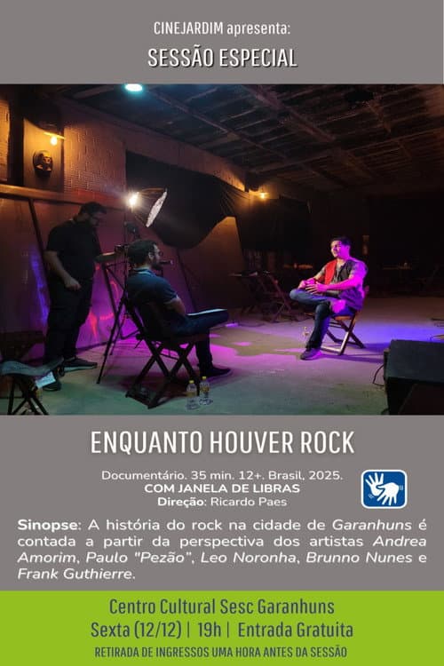Poster for Garanhuns: enquanto houver rock